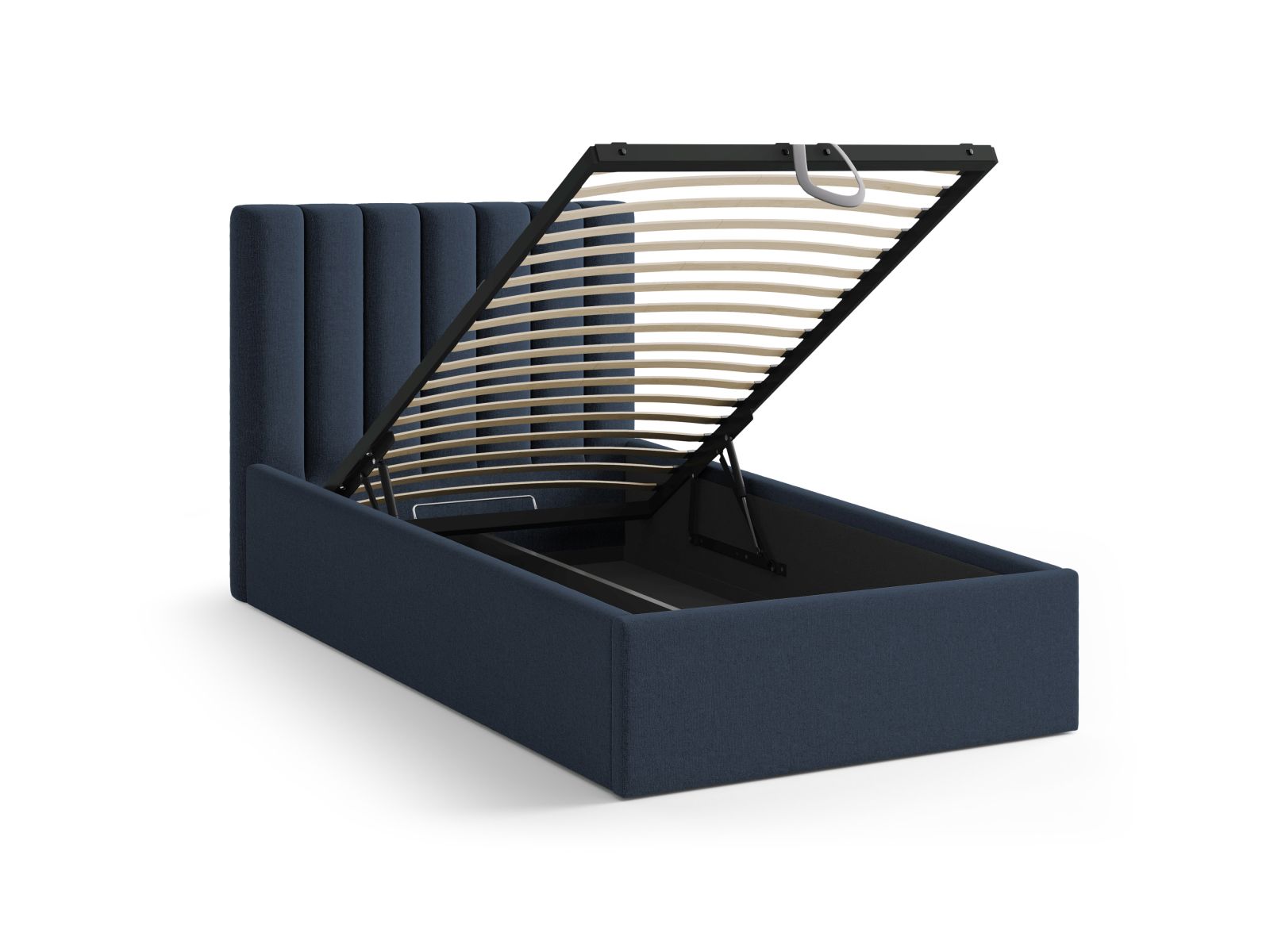 Storage Bed With Headboard, "Allison", 100x220x95
