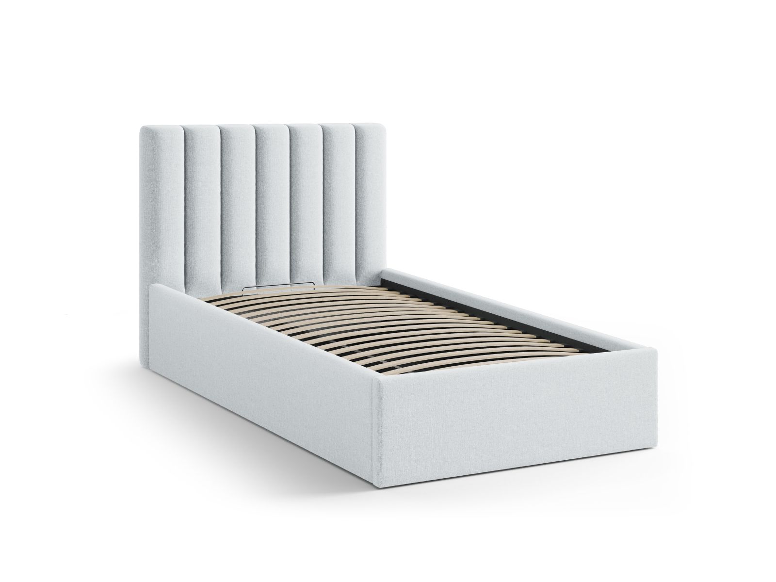 Storage Bed With Headboard, "Allison", 100x220x95