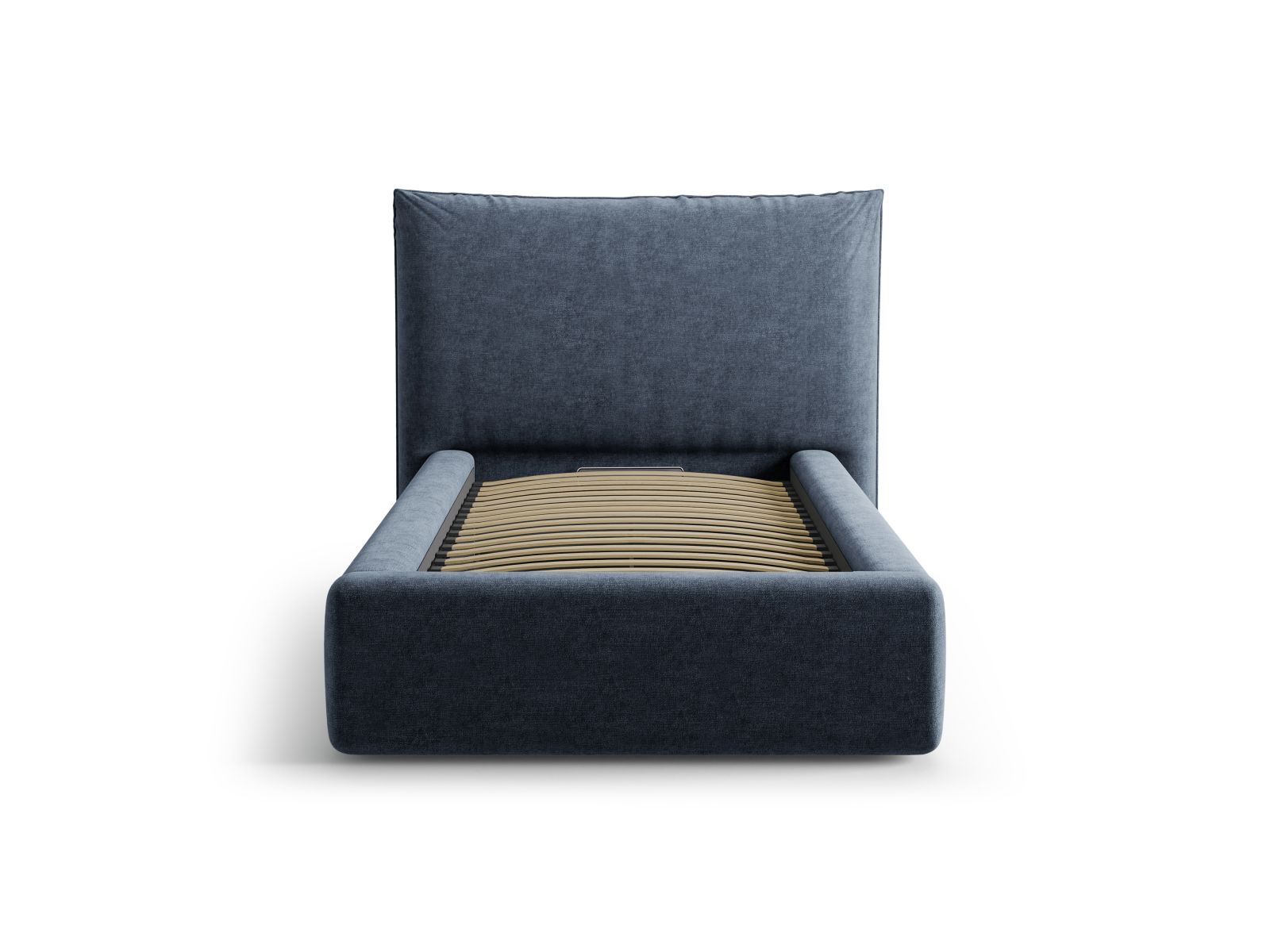 Storage Bed With Headboard, "Kaelle", 130x223x95