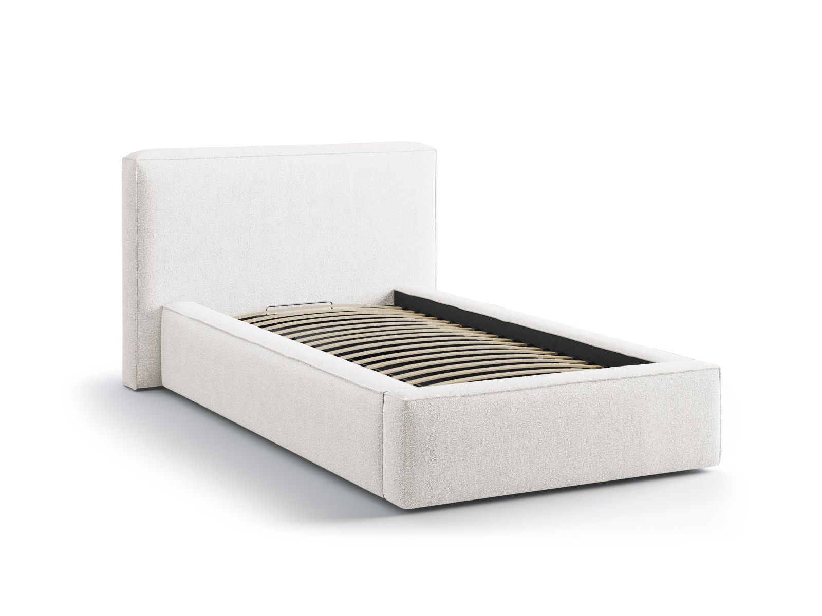 Storage Bed With Headboard, "Jodie", 136x223x95