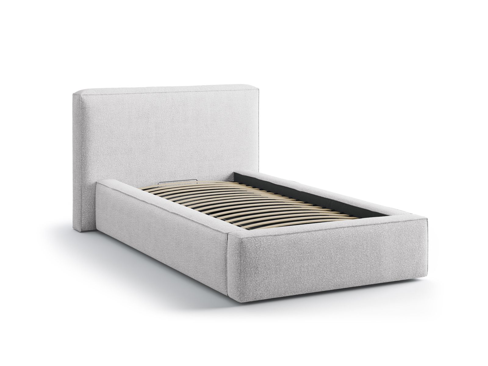 Storage Bed With Headboard, "Jodie", 136x223x95