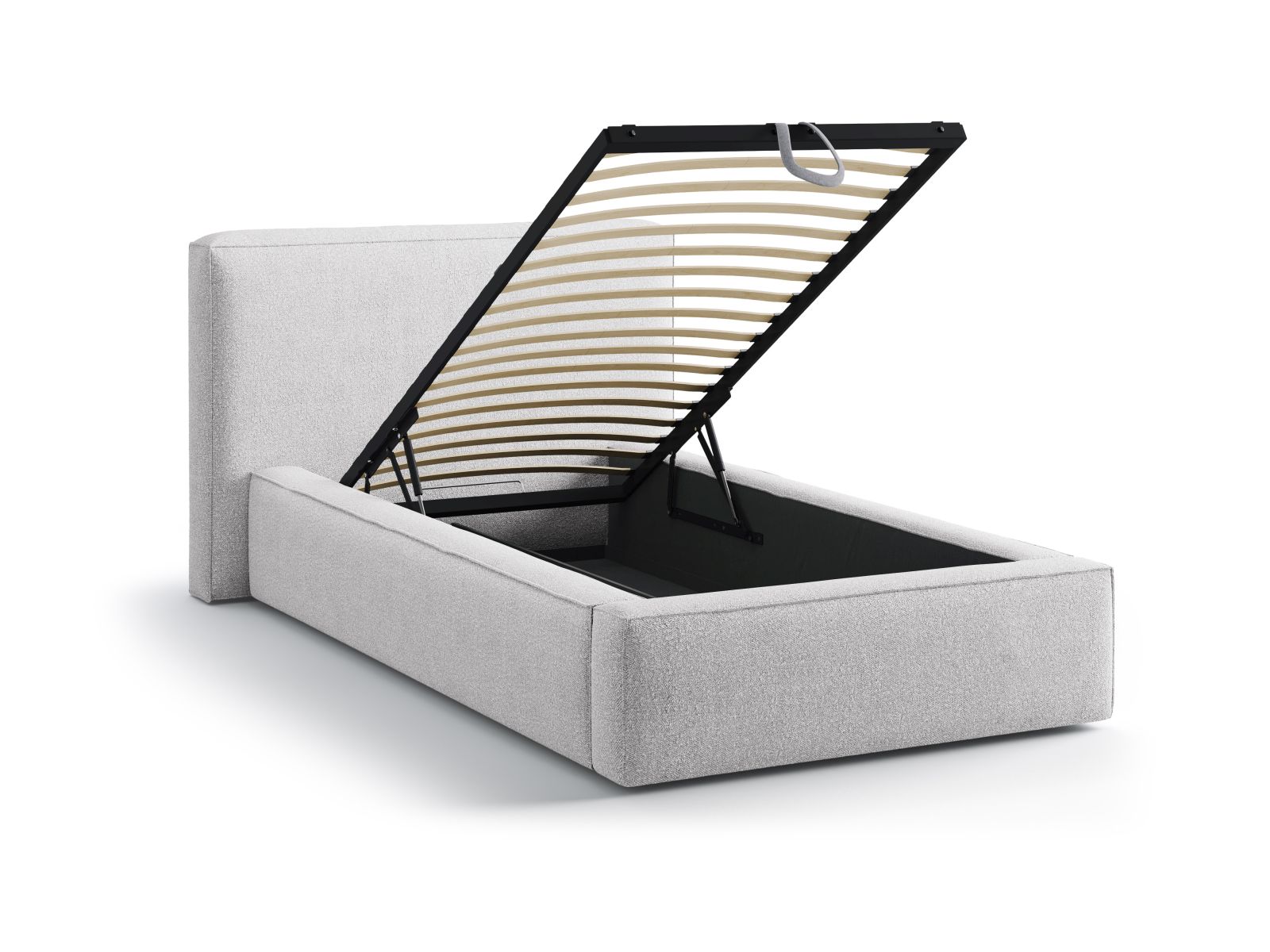 Storage Bed With Headboard, "Jodie", 136x223x95
