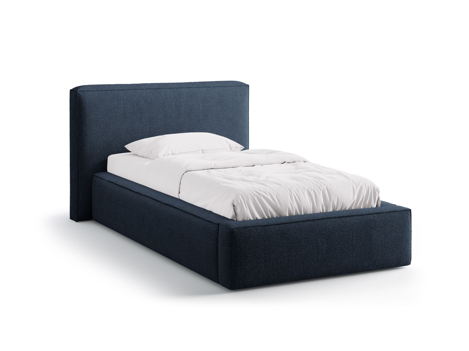 Storage Bed With Headboard, "Jodie", 136x223x95