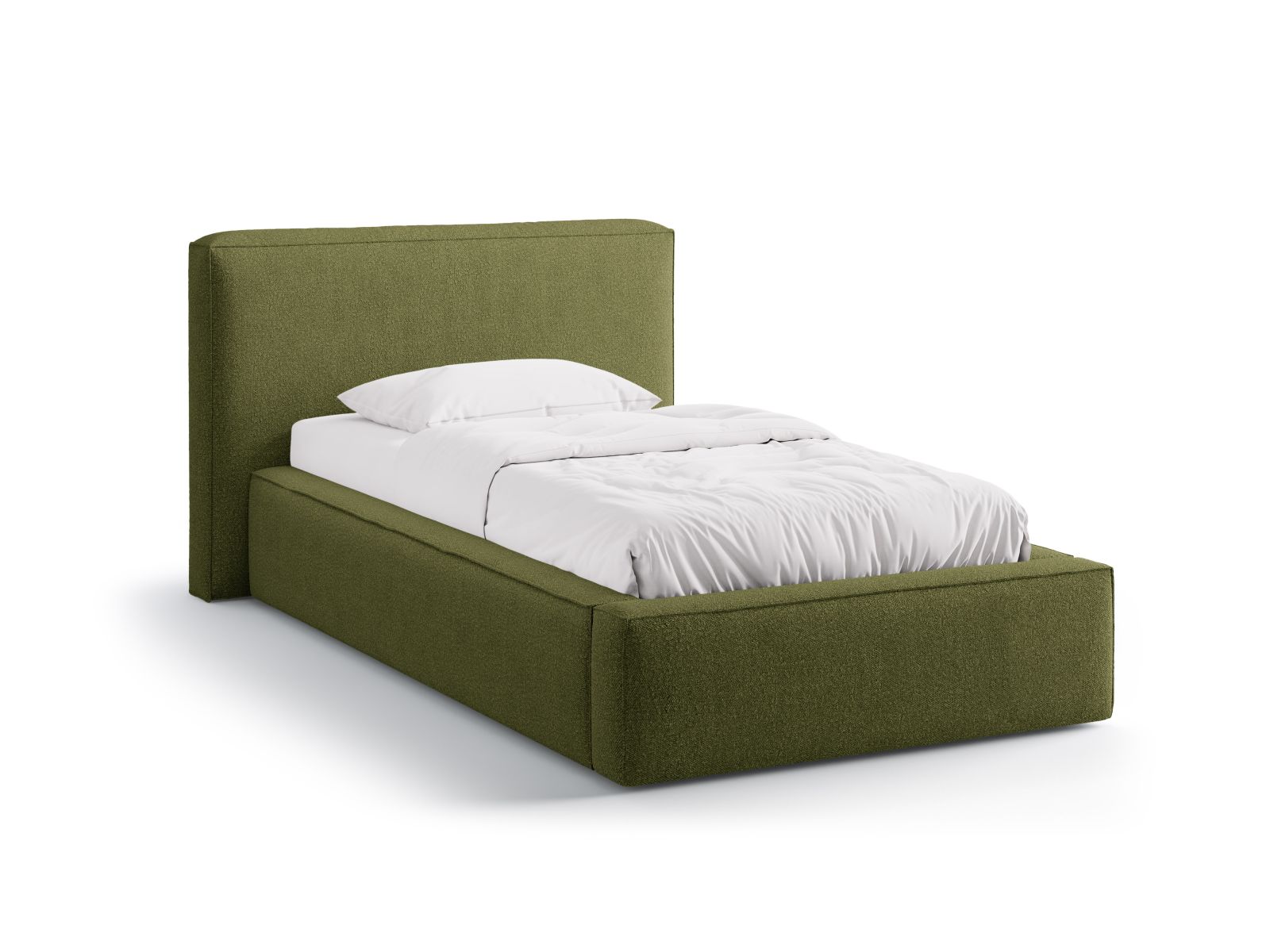 Storage Bed With Headboard, "Jodie", 136x223x95