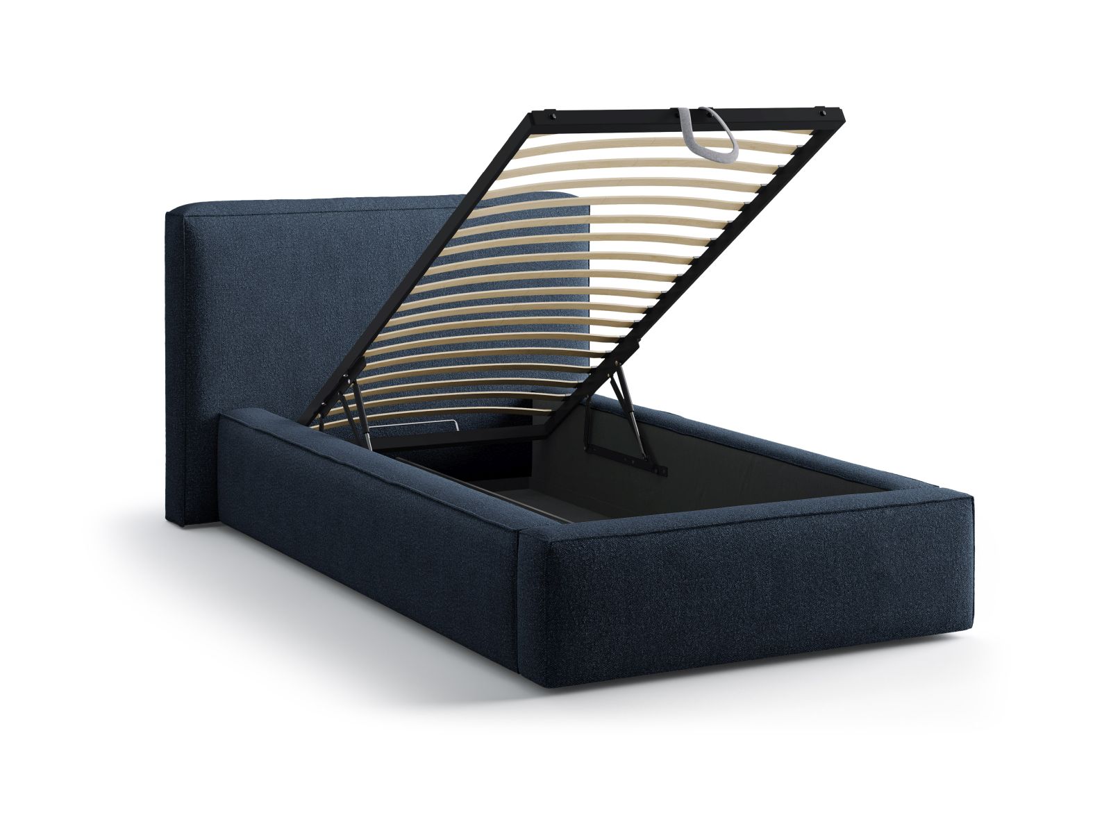 Storage Bed With Headboard, "Jodie", 136x223x95