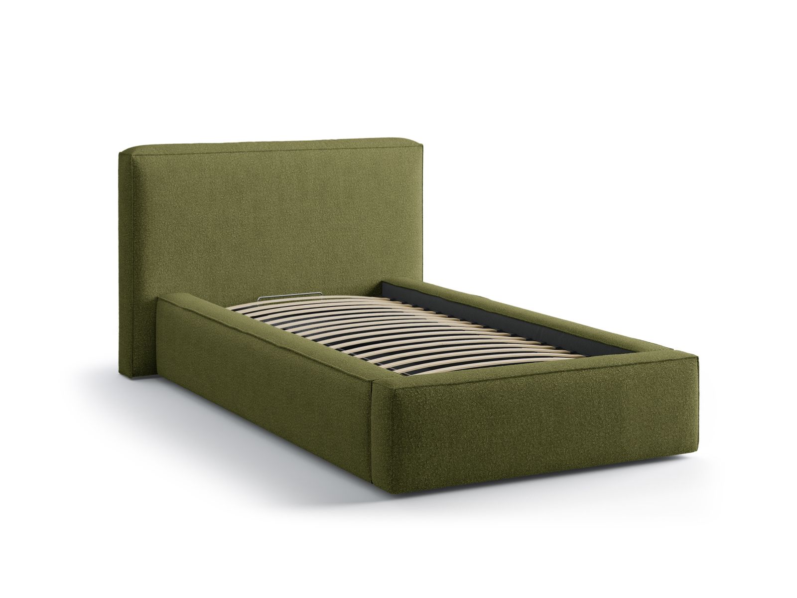Storage Bed With Headboard, "Jodie", 136x223x95