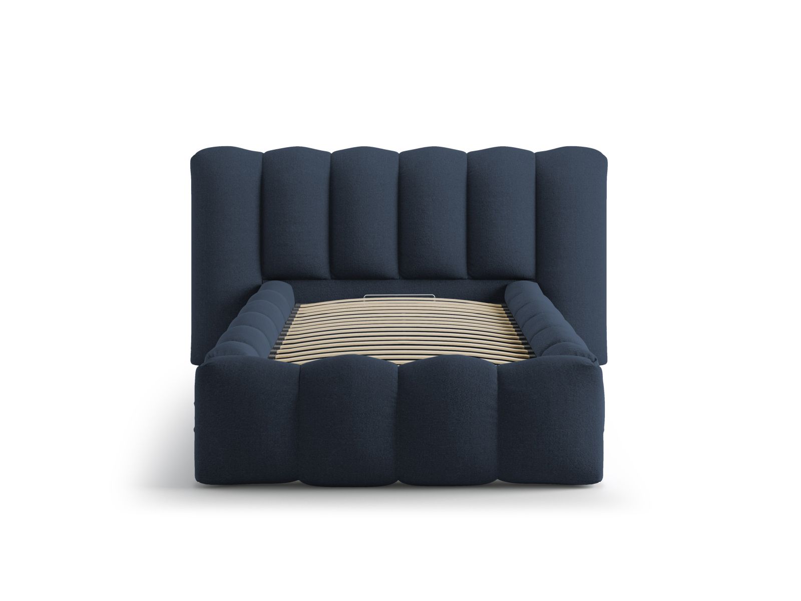 Storage Bed With Headboard, "Lupine", 174x226x95