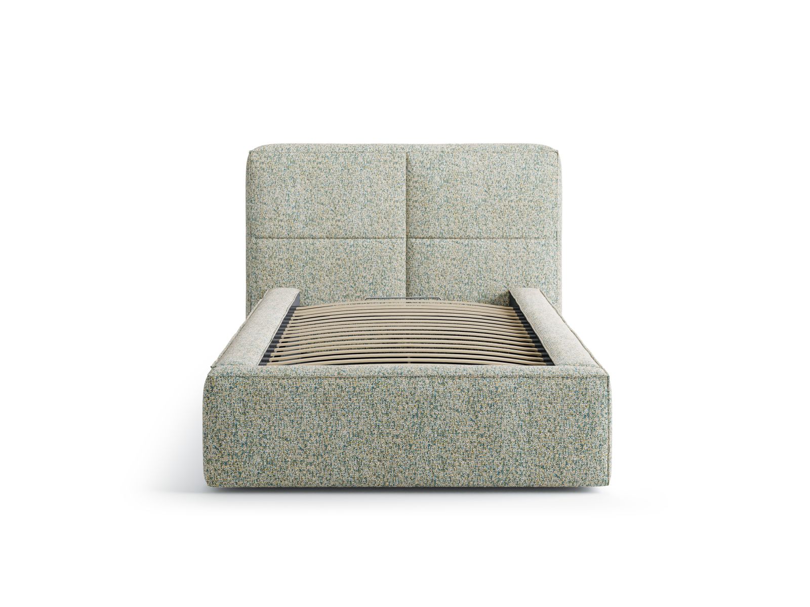 Storage Bed With Headboard, "Darren", 135x226x95