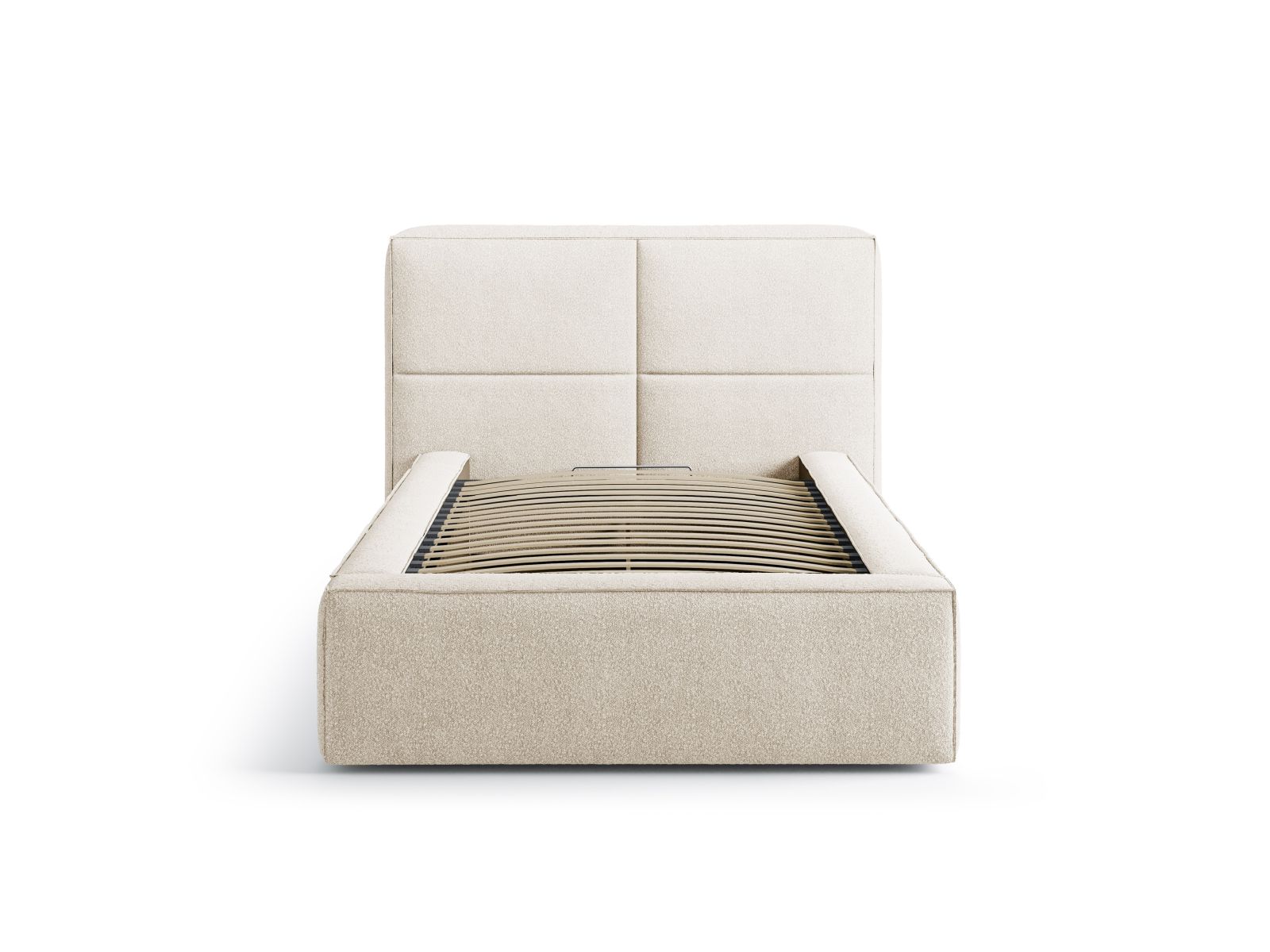 Storage Bed With Headboard, "Darren", 135x226x95