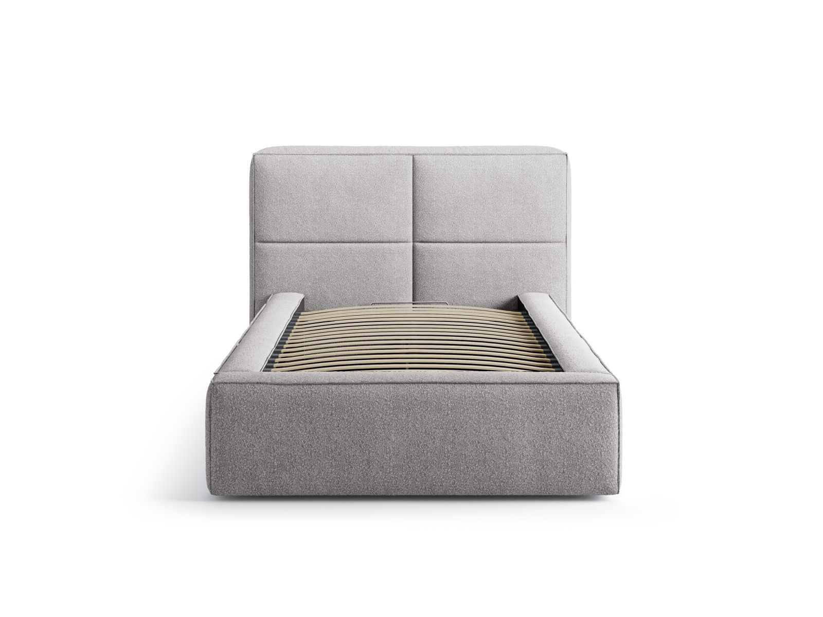 Storage Bed With Headboard, "Darren", 135x226x95
