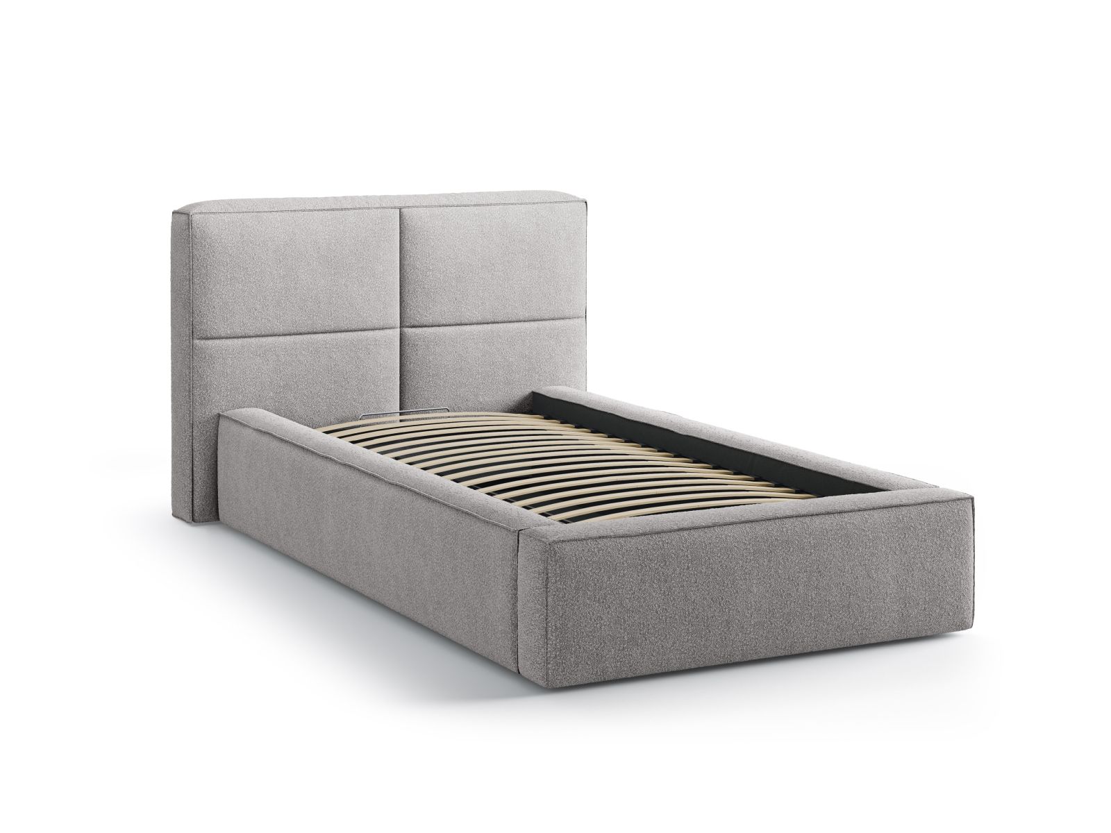Storage Bed With Headboard, "Darren", 135x226x95