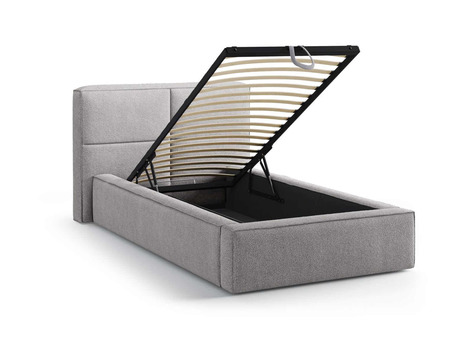 Storage Bed With Headboard, "Darren", 135x226x95