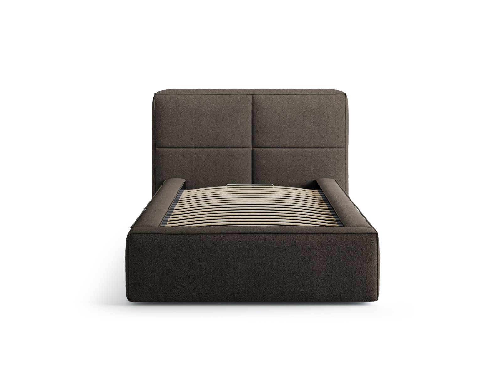 Storage Bed With Headboard, "Darren", 135x226x95