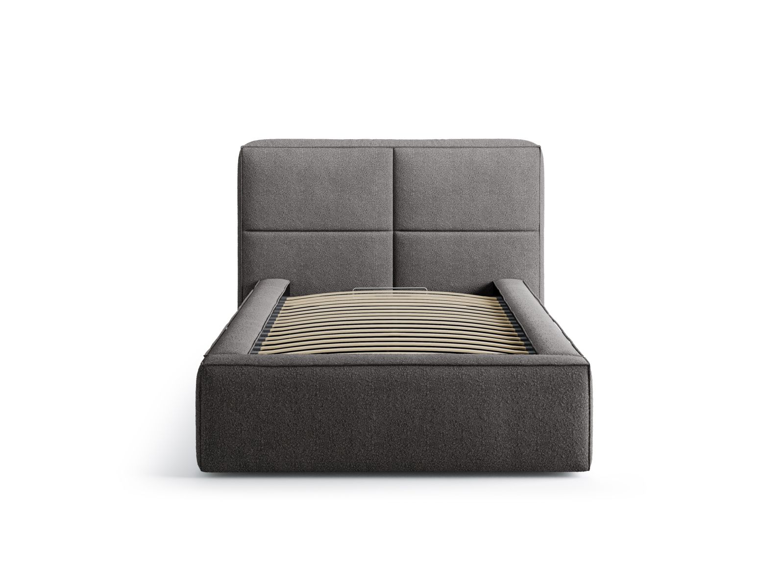 Storage Bed With Headboard, "Darren", 135x226x95