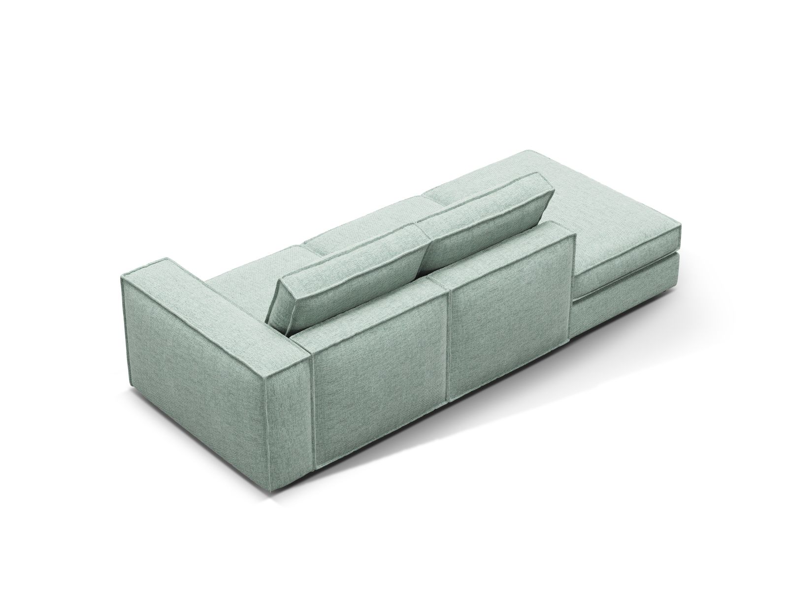 Modular Left Open Sofa, "Pola", 3 Seats, 259x103x88