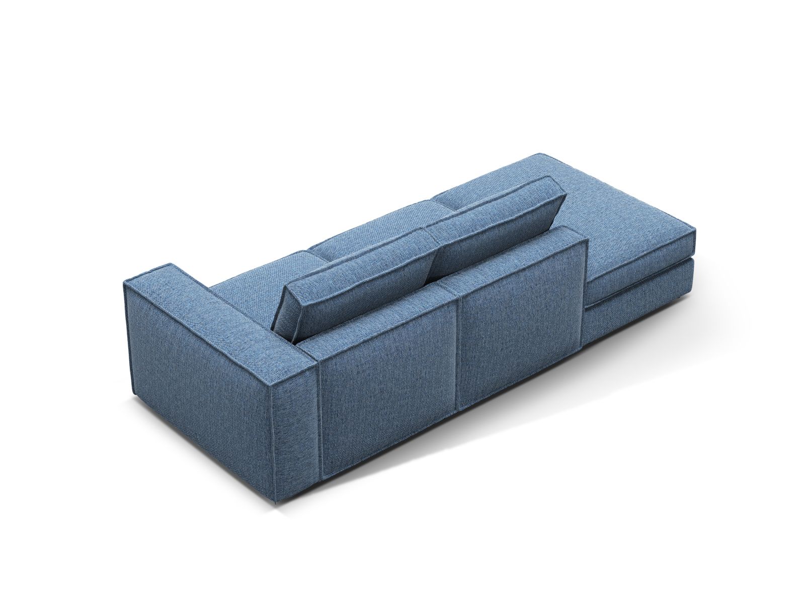 Modular Left Open Sofa, "Pola", 3 Seats, 259x103x88