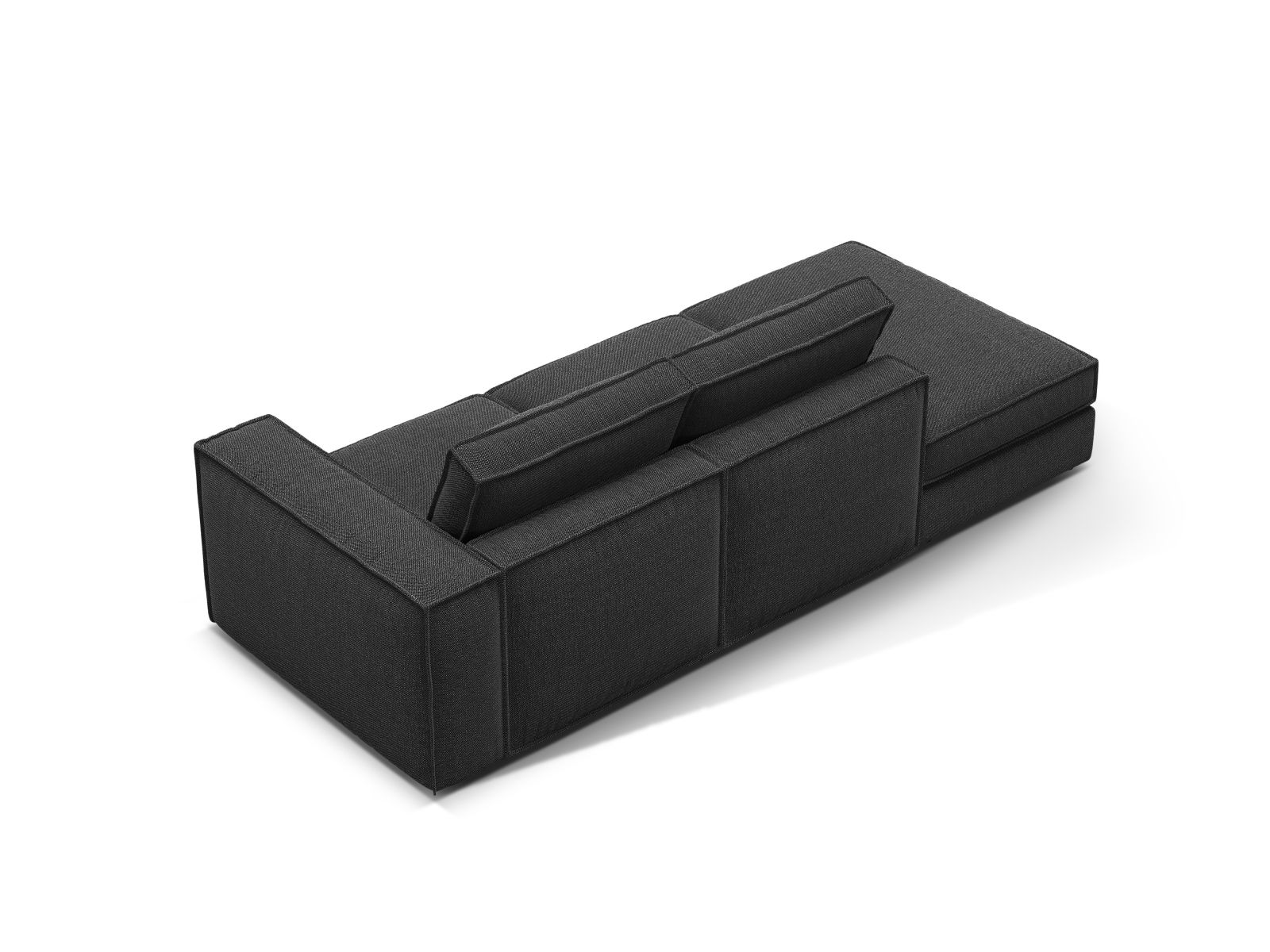 Modular Left Open Sofa, "Pola", 3 Seats, 259x103x88
