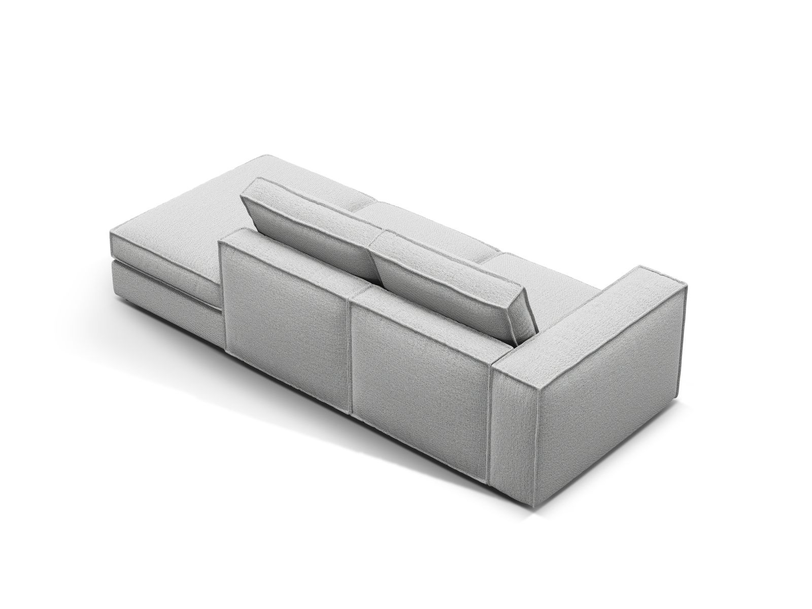 Modular Right Open Sofa, "Pola", 3 Seats, 259x103x88