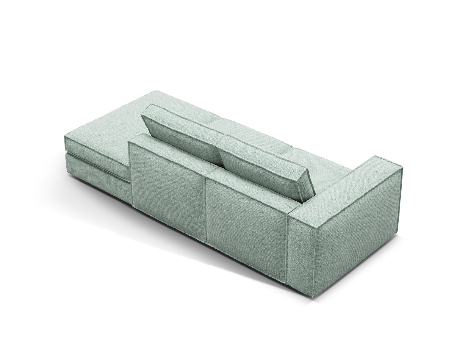 Modular Right Open Sofa, "Pola", 3 Seats, 259x103x88