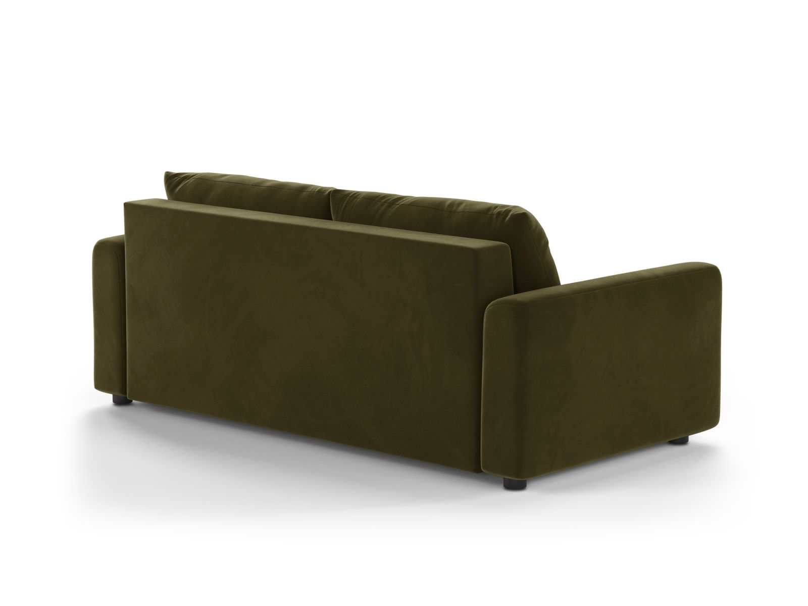 Velvet Sofa With Bed Function, "David", 3 Seats, 194x97x90