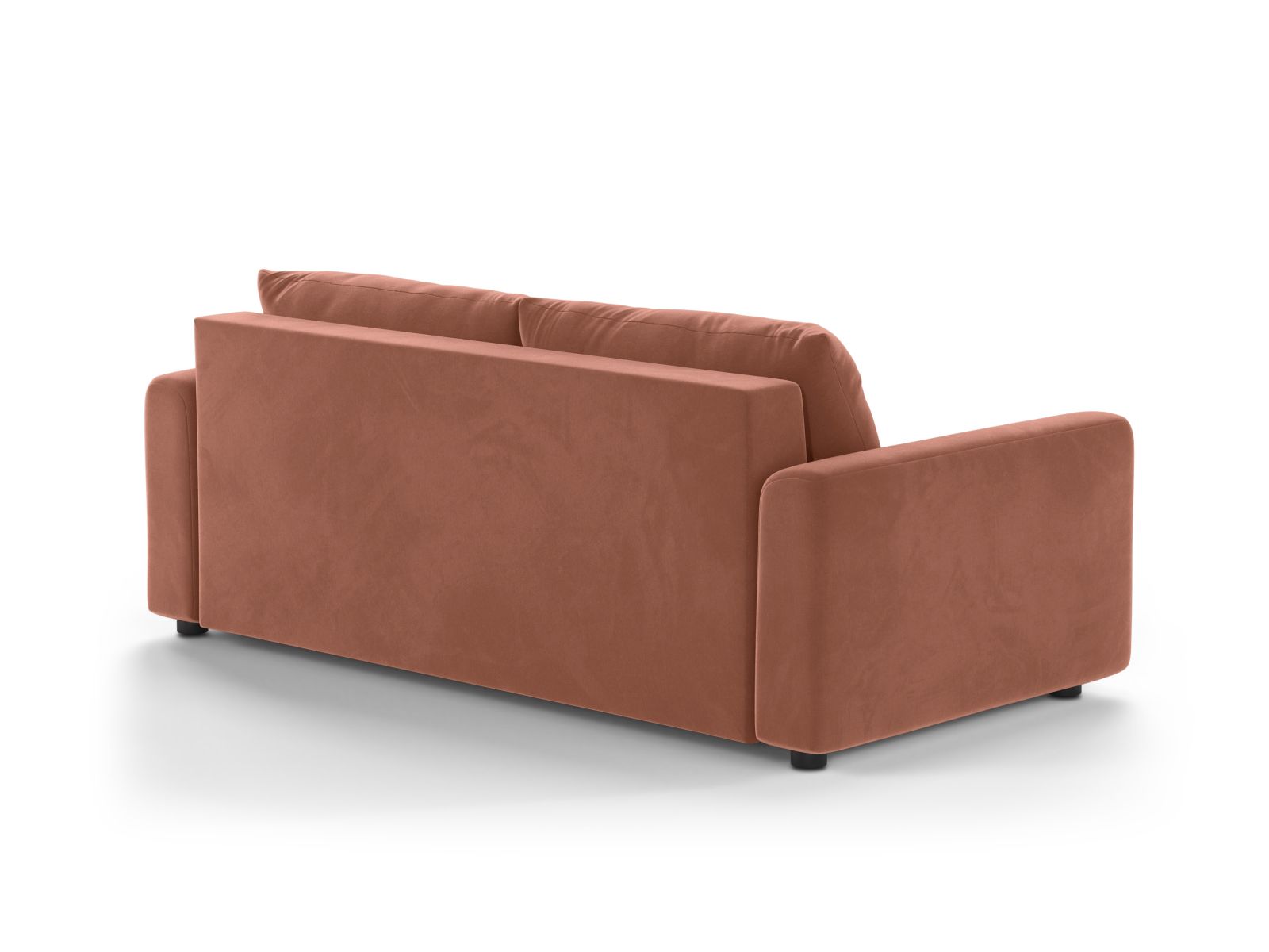 Velvet Sofa With Bed Function, "David", 3 Seats, 194x97x90