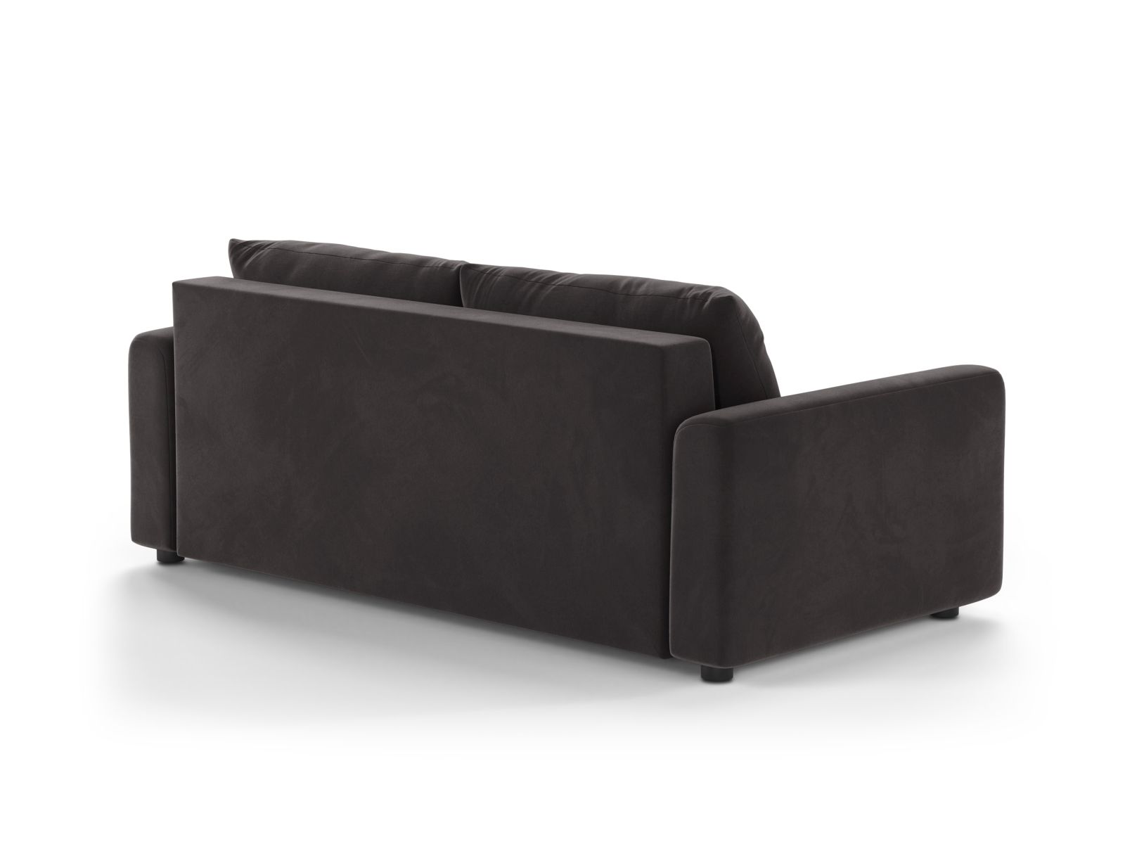 Velvet Sofa With Bed Function, "David", 3 Seats, 194x97x90