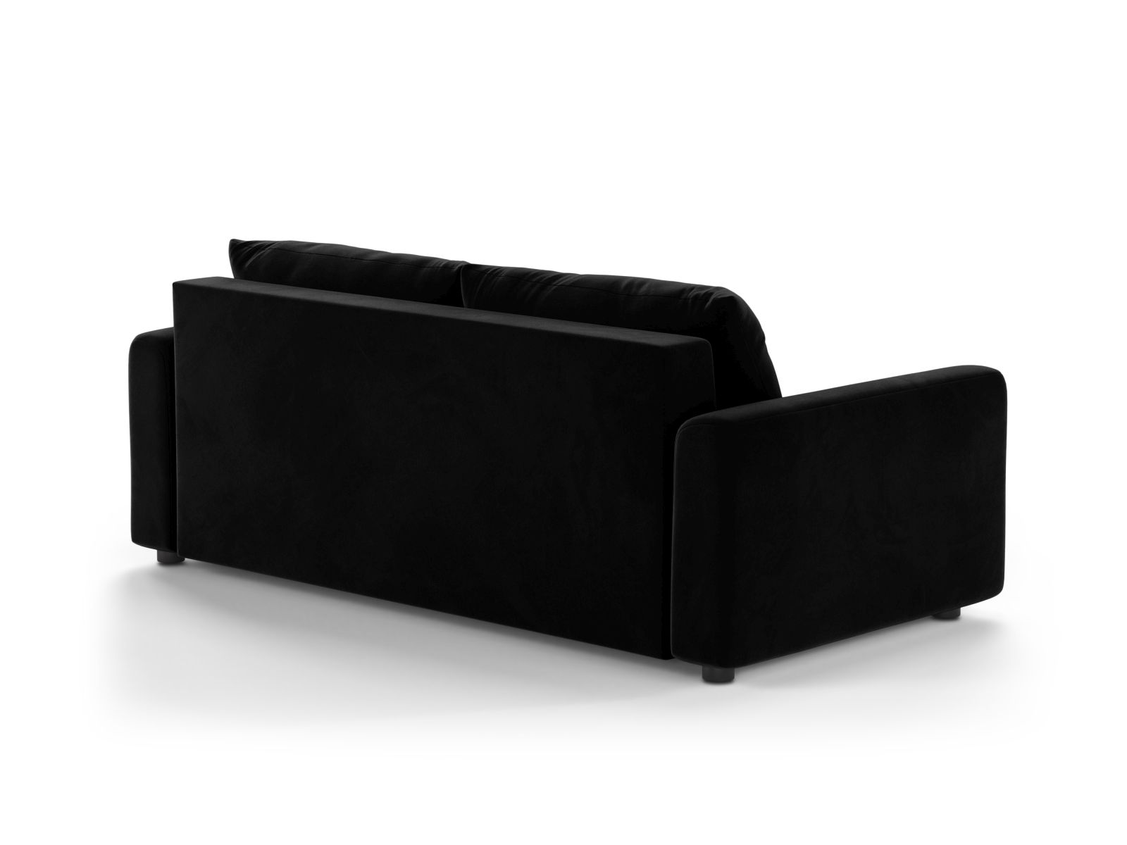 Velvet Sofa With Bed Function, "David", 3 Seats, 194x97x90