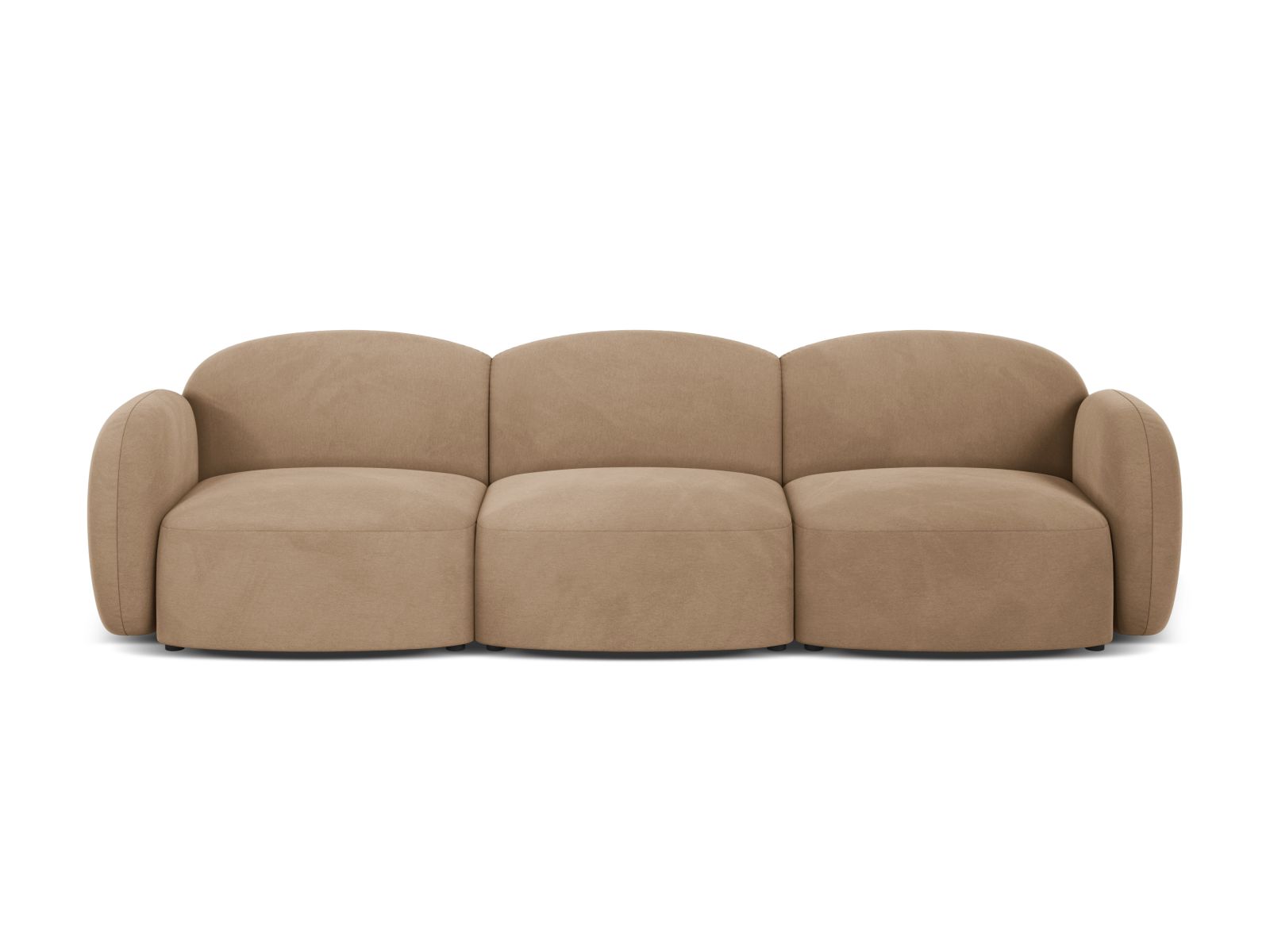Velvet Sofa, "Blair", 3 Seats, 274x95x76