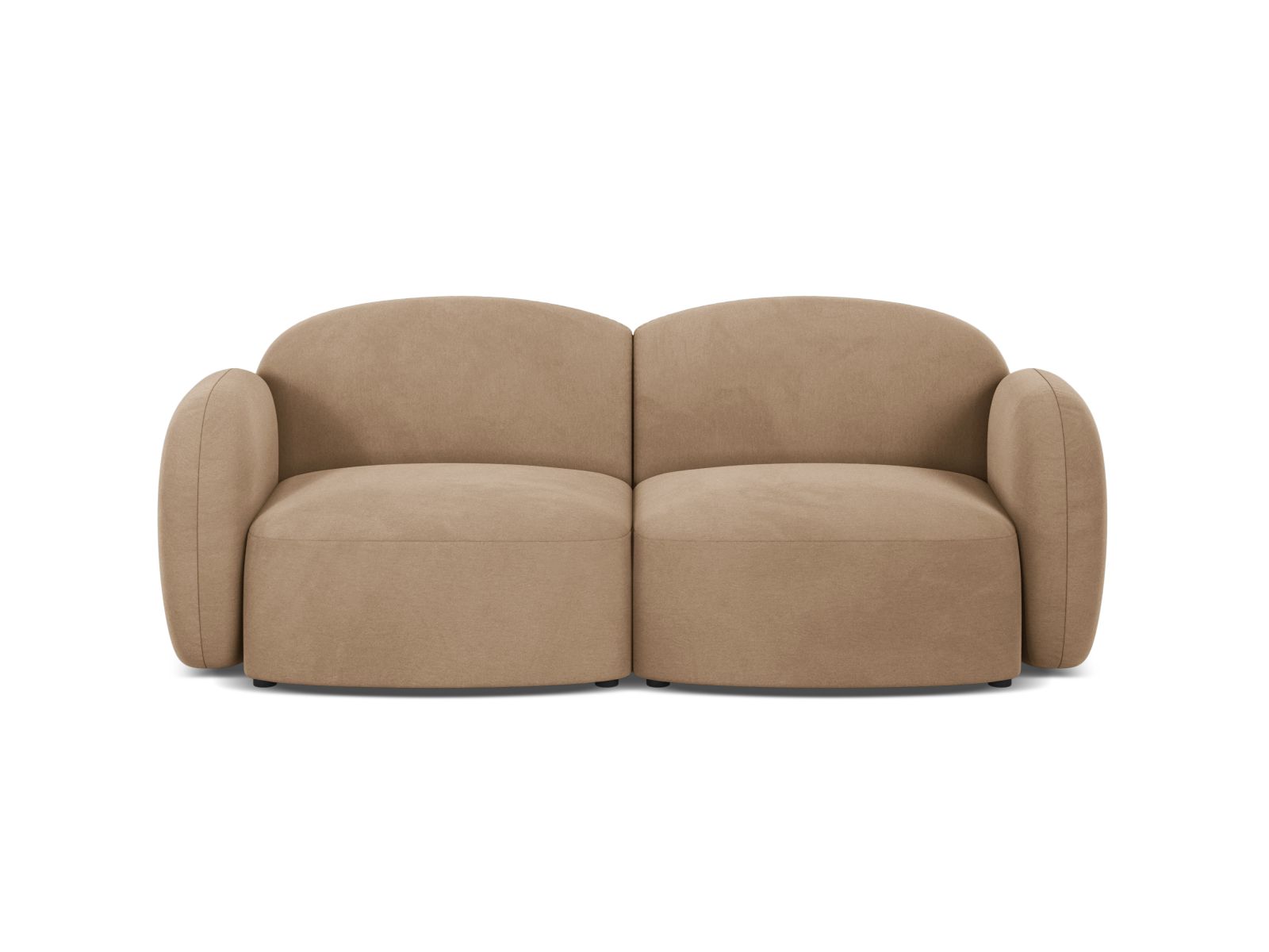 Velvet Sofa, "Blair", 2 Seats, 194x95x76