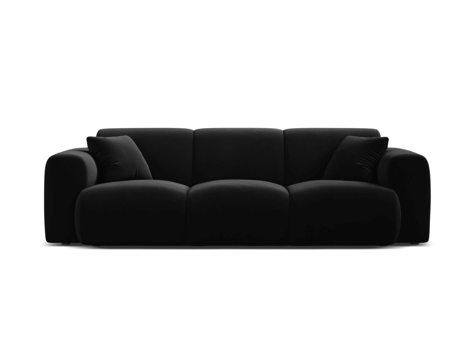 Velvet Sofa, "Molino", 3 Seats, 235x100x72