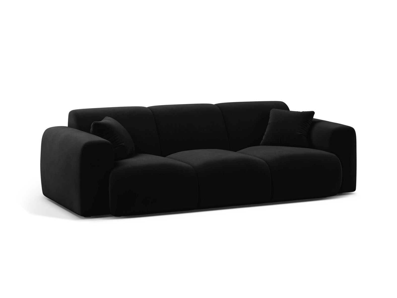 Velvet Sofa, "Molino", 3 Seats, 235x100x72