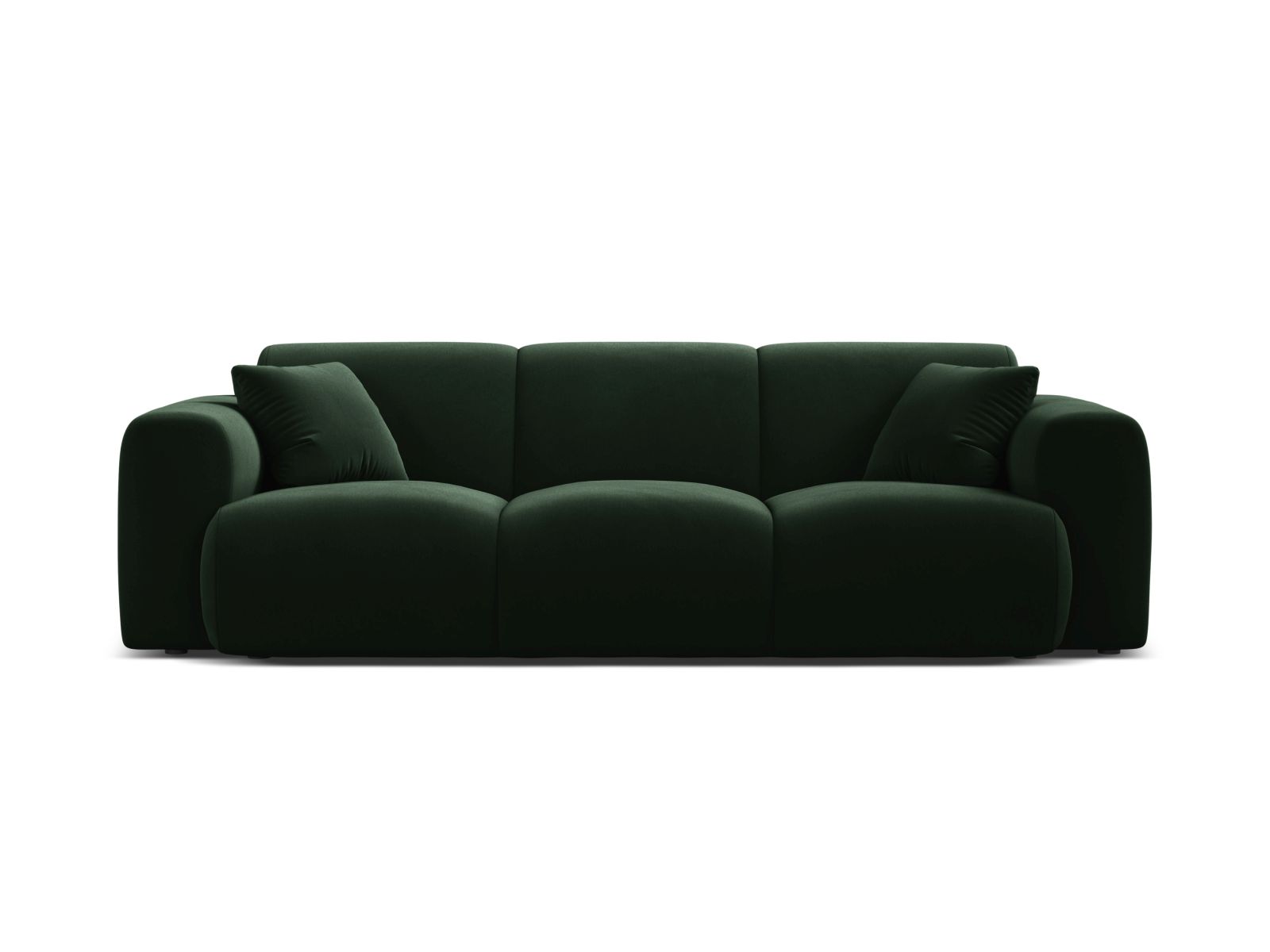 Velvet Sofa, "Molino", 3 Seats, 235x100x72