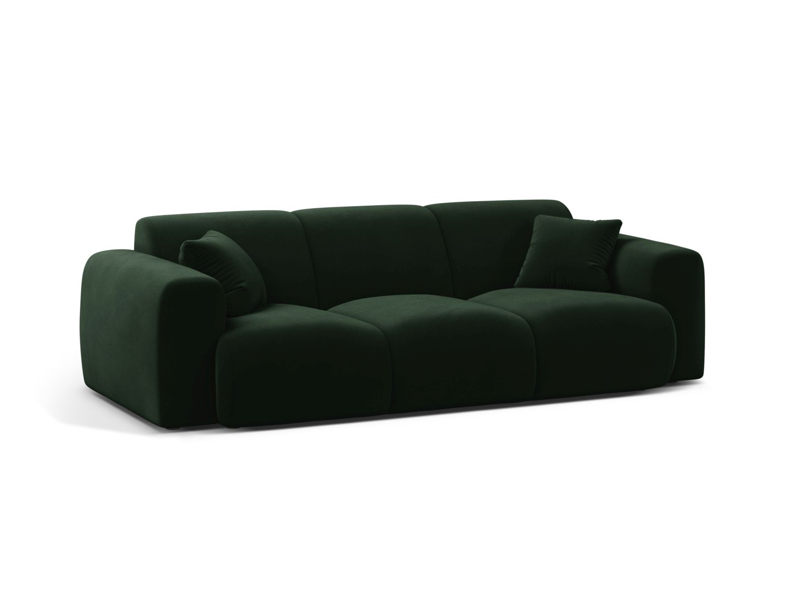 Velvet Sofa, "Molino", 3 Seats, 235x100x72