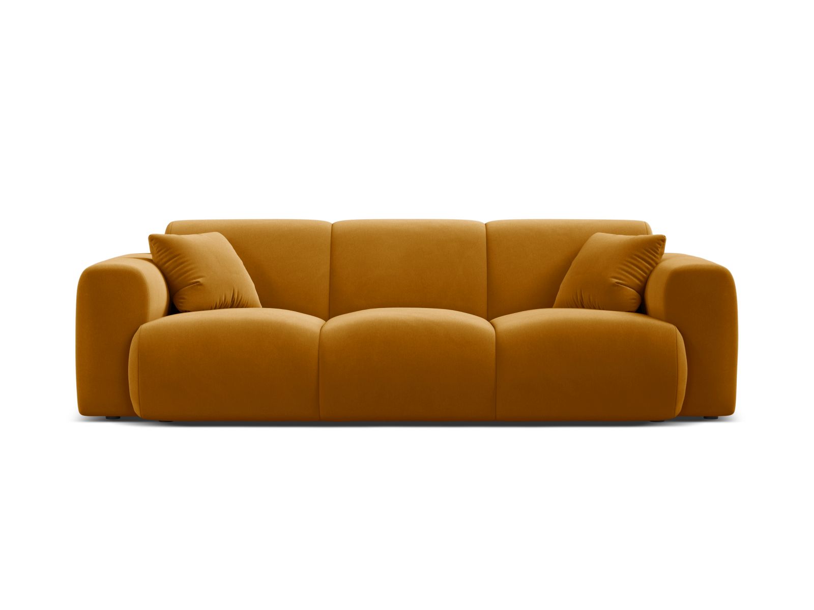 Velvet Sofa, "Molino", 3 Seats, 235x100x72