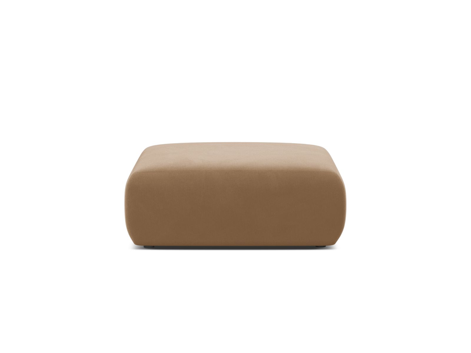 Velvet Pouf, "Molino", 2 Seats, 100x100x40