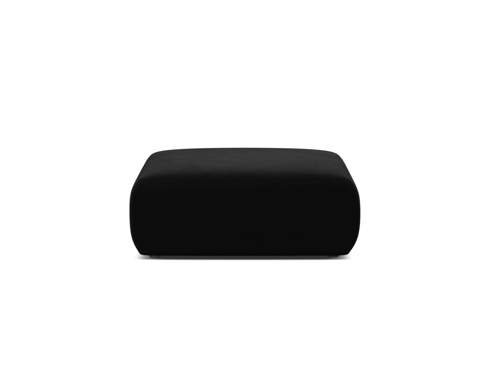 Velvet Pouf, "Molino", 2 Seats, 100x100x40