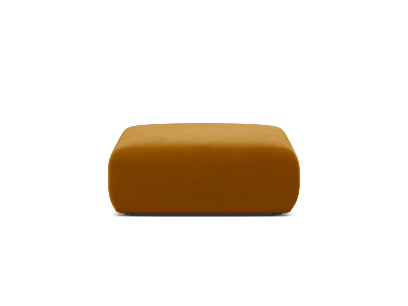 Velvet Pouf, "Molino", 2 Seats, 100x100x40