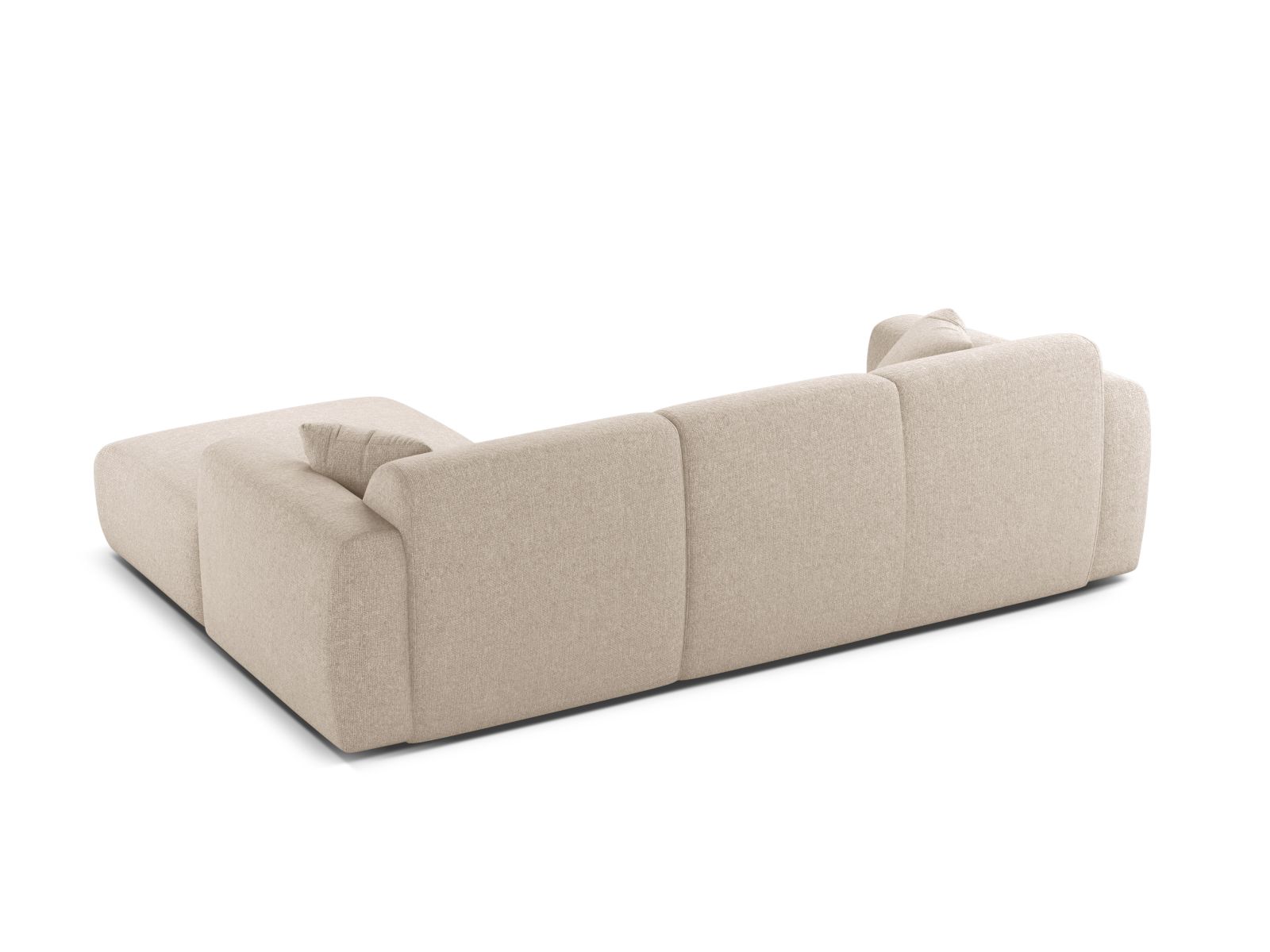 Right Corner Sofa, "Molino", 4 Seats, 255x170x72