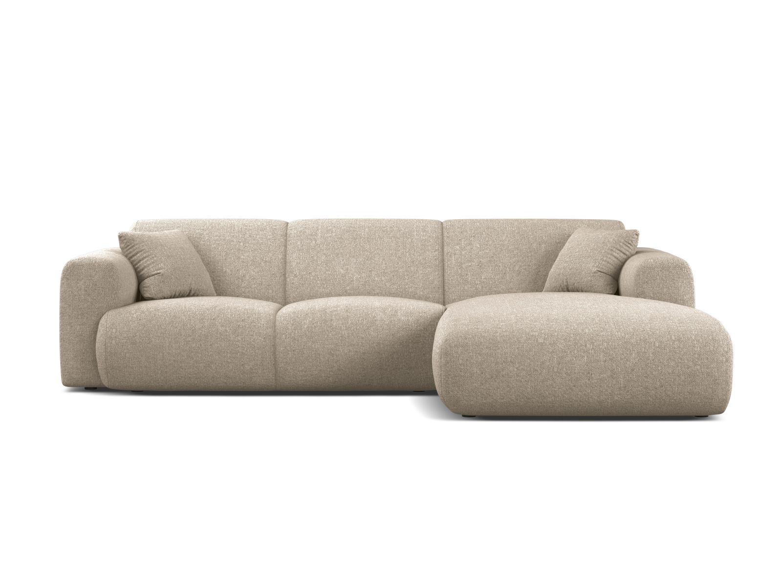 Right Corner Sofa, "Molino", 4 Seats, 255x170x72