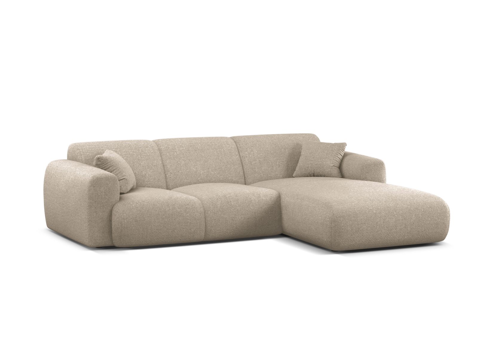 Right Corner Sofa, "Molino", 4 Seats, 255x170x72