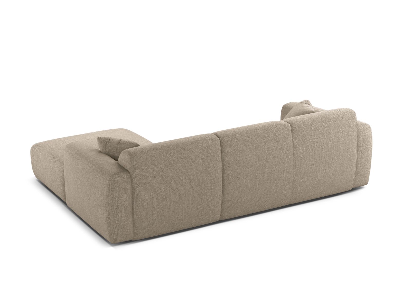 Right Corner Sofa, "Molino", 4 Seats, 255x170x72