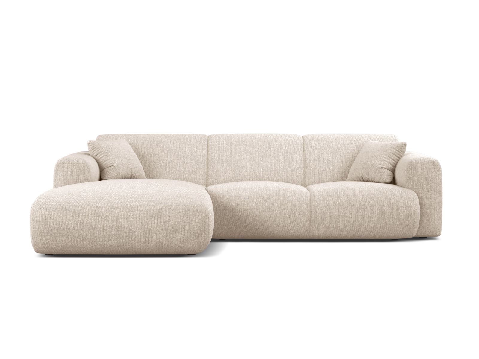 Left Corner Sofa, "Molino", 4 Seats, 255x170x72