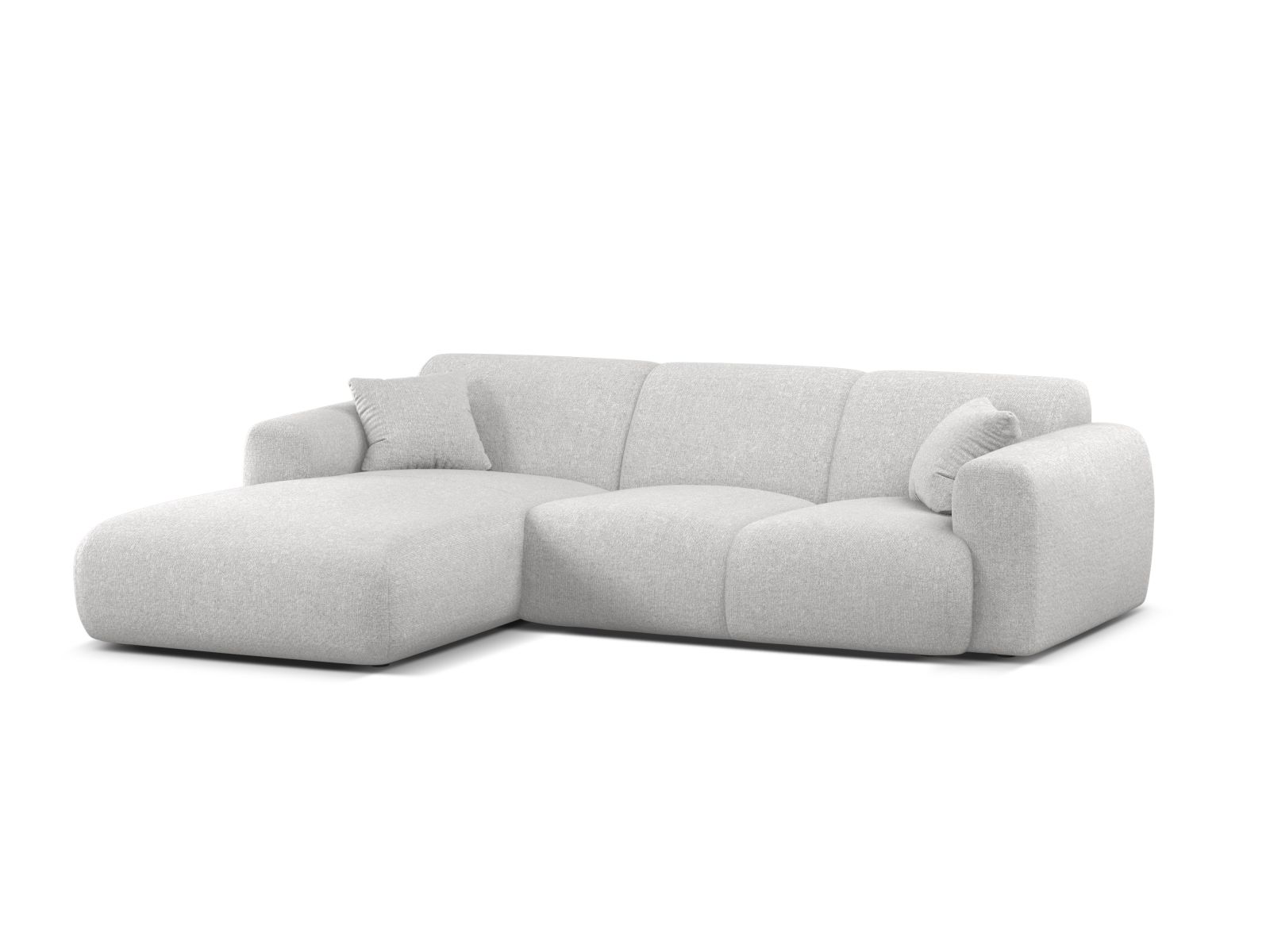 Left Corner Sofa, "Molino", 4 Seats, 255x170x72