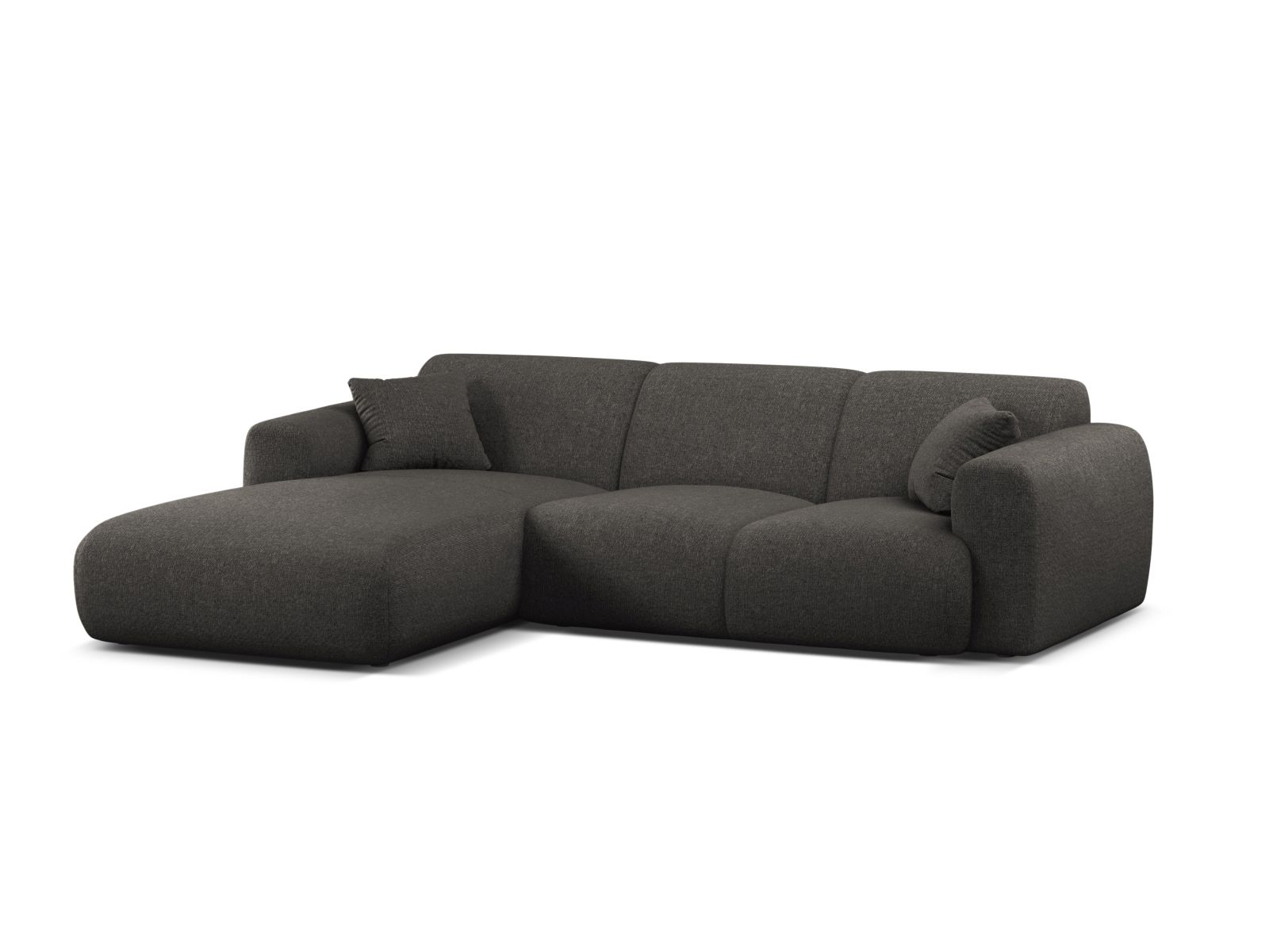 Left Corner Sofa, "Molino", 4 Seats, 255x170x72