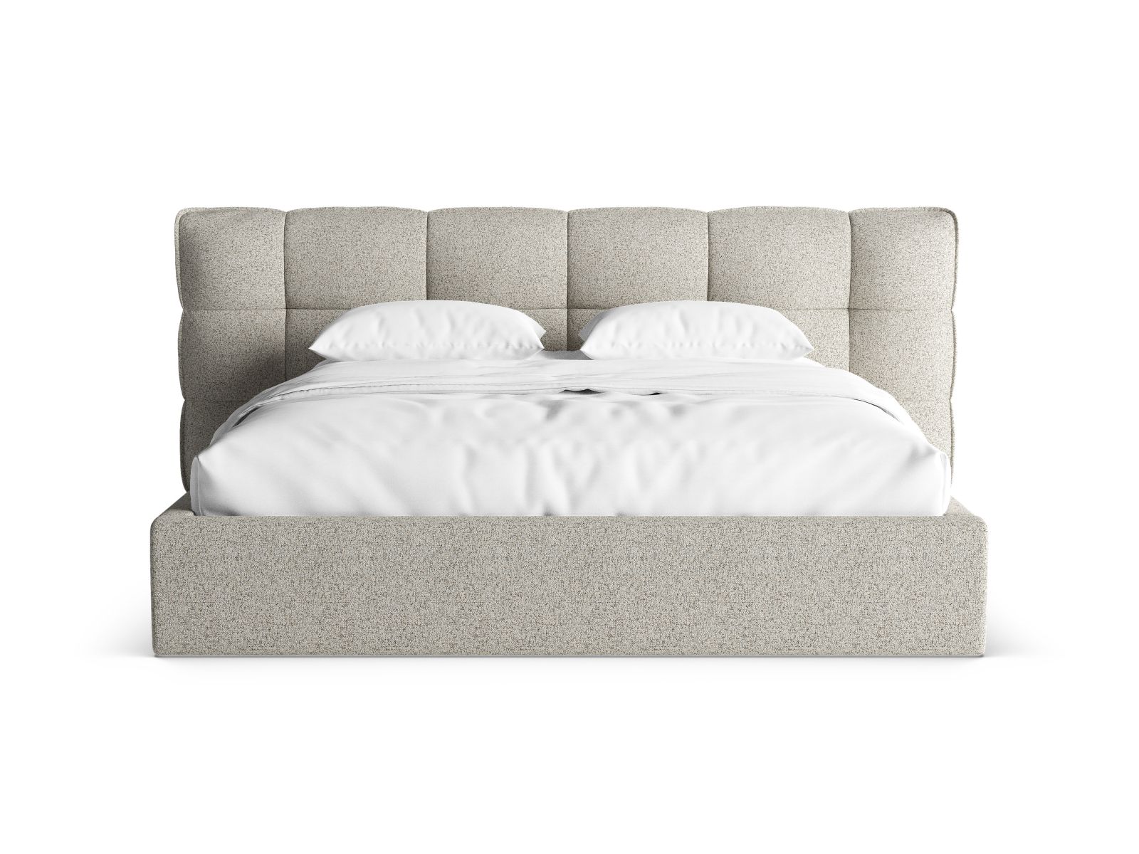 Storage Bed With Headboard, "Eric", 250x225x104