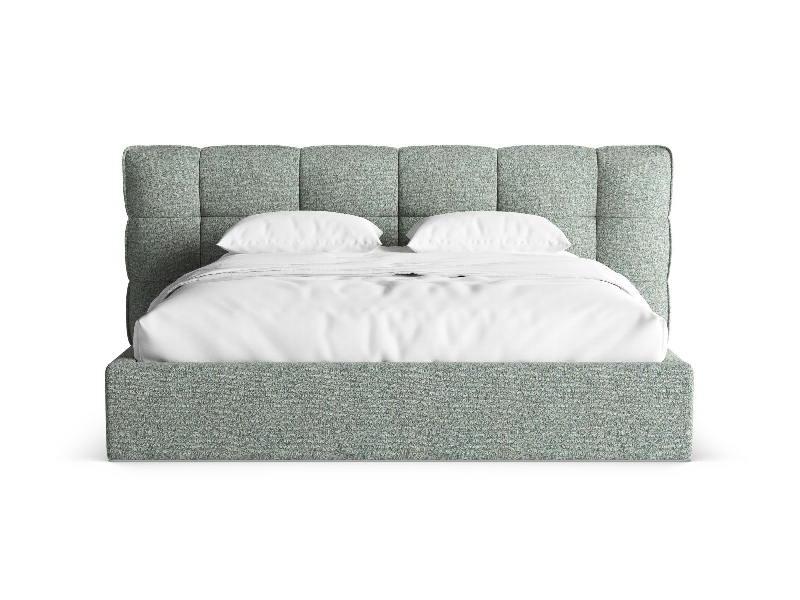 Storage Bed With Headboard, "Eric", 250x225x104