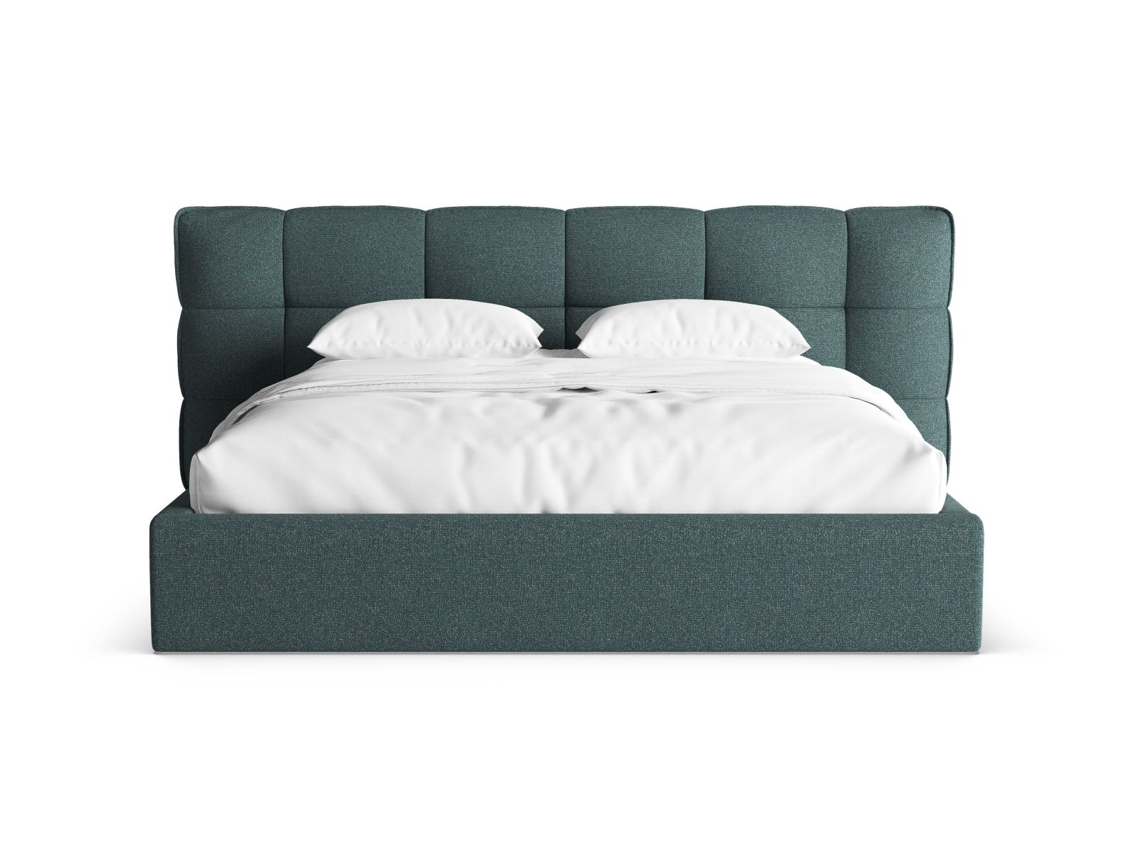Storage Bed With Headboard, "Eric", 250x225x104