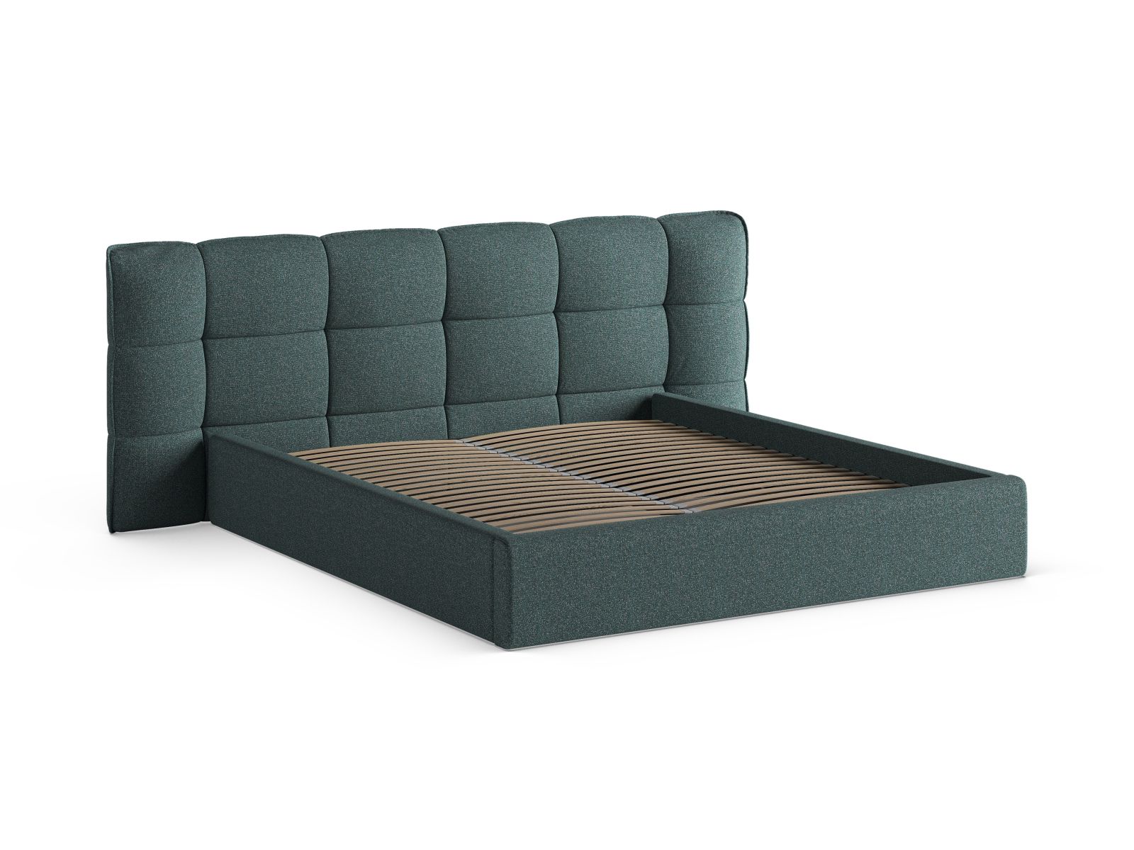 Storage Bed With Headboard, "Eric", 250x225x104