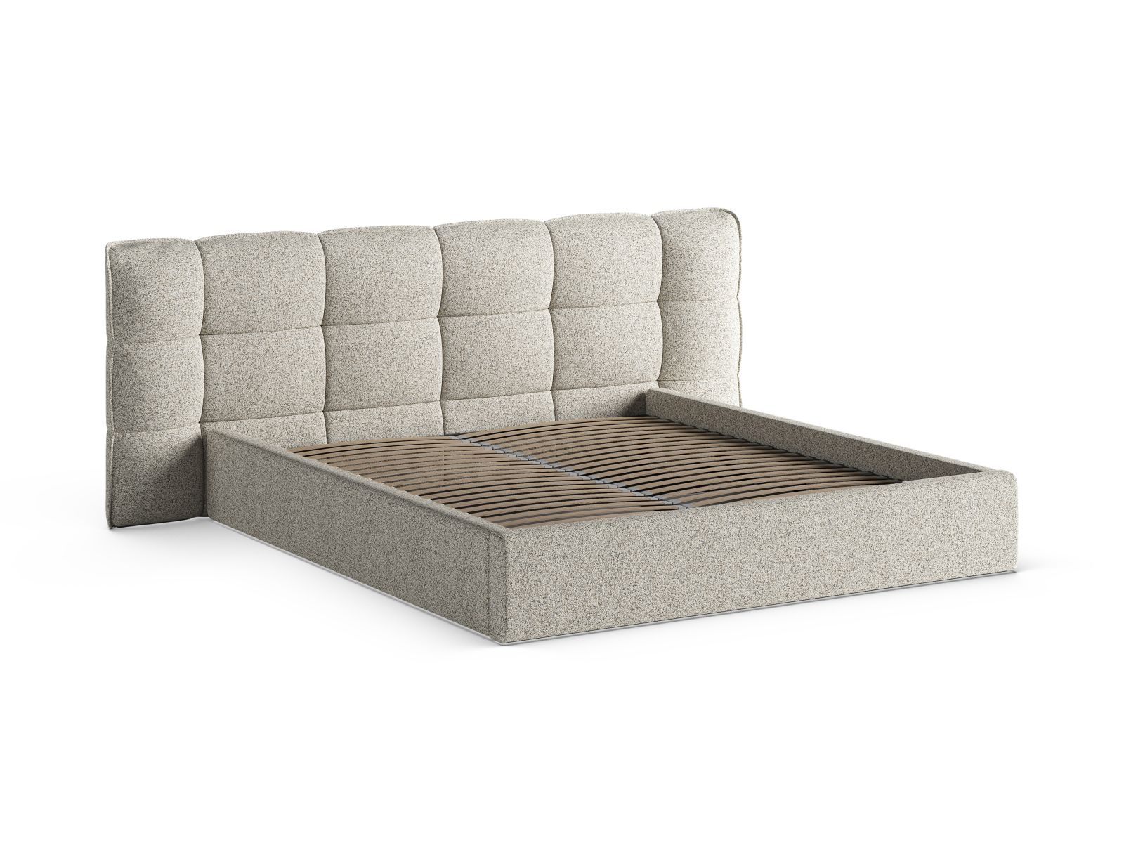 Storage Bed With Headboard, "Eric", 270x225x104