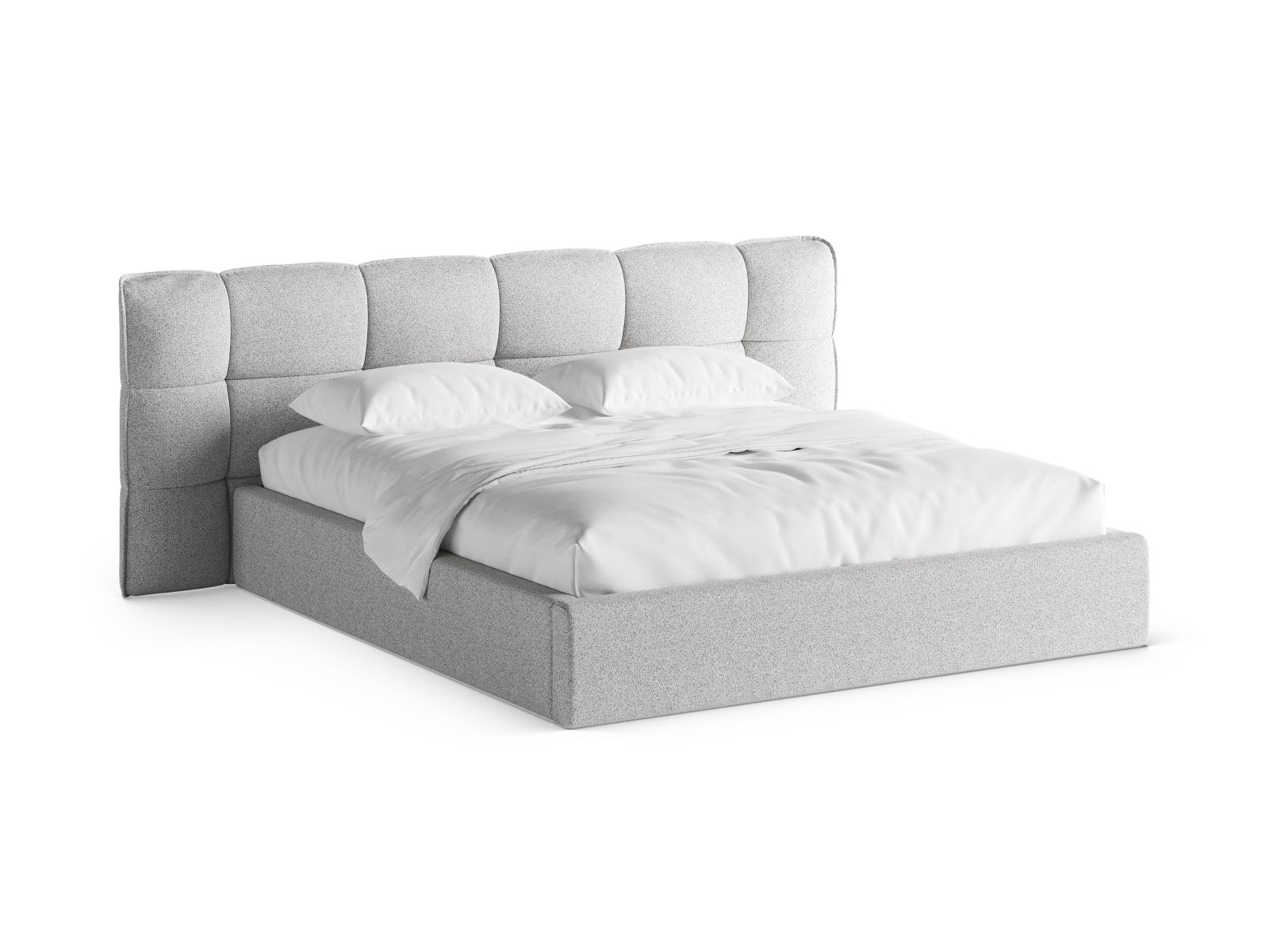 Storage Bed With Headboard, "Eric", 270x225x104